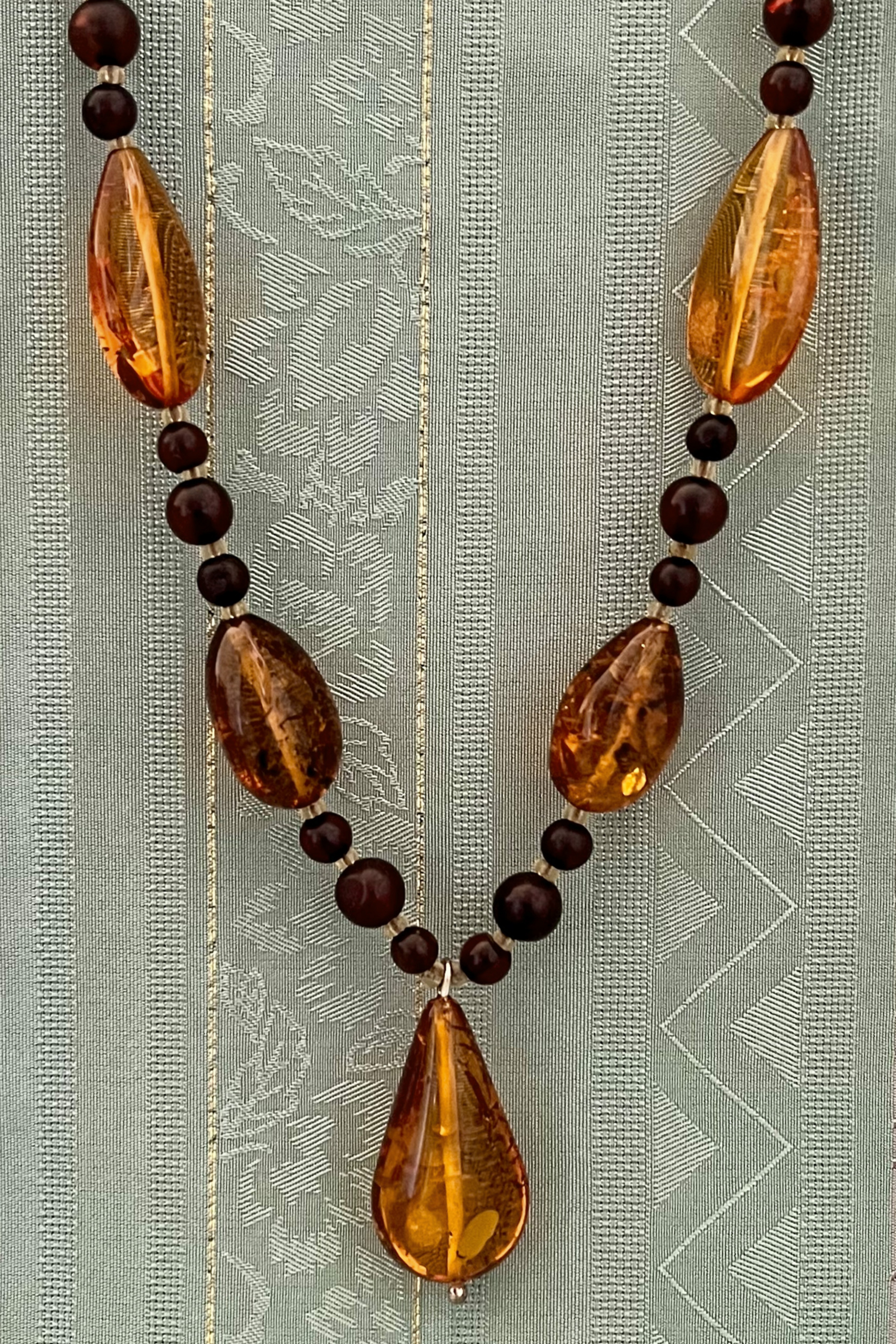 Collana In Ambra Naturale Del Baltico Fatta A Mano – Gioiello Unico Portafortuna Per Donna E Uomo